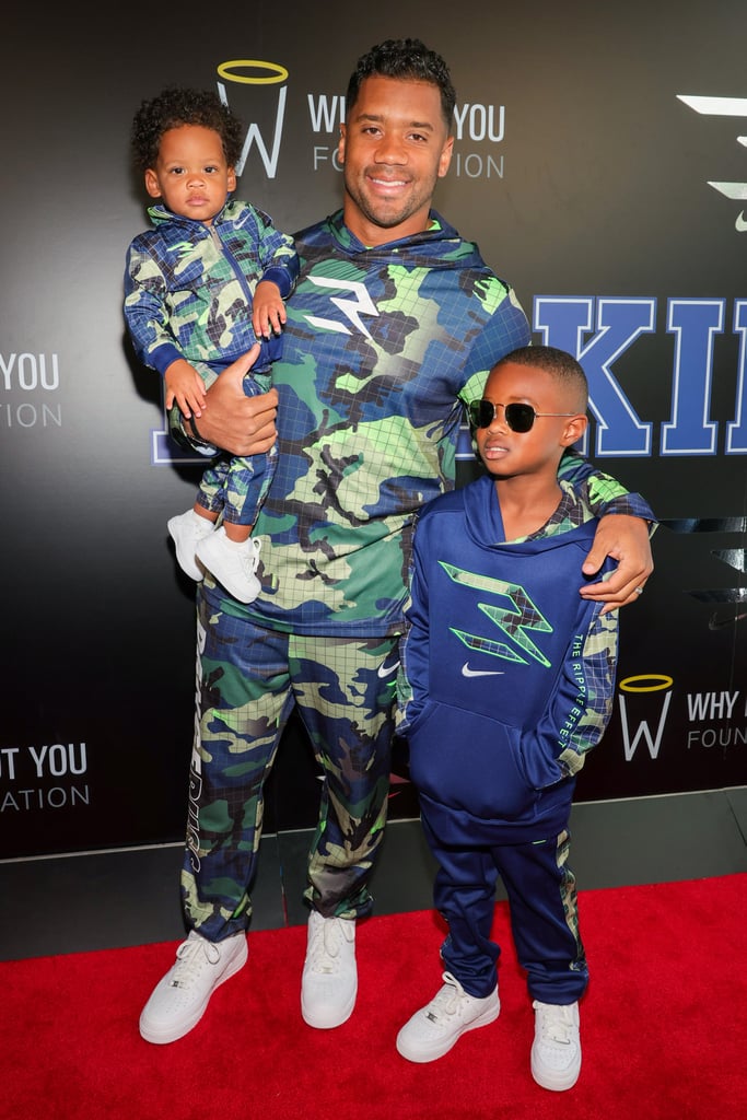 Ciara and Her Kids Attend Russell Wilson's Clothing Launch