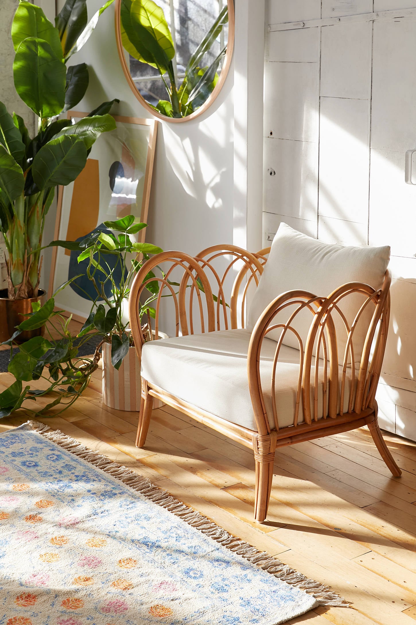 Melody rattan sales chair