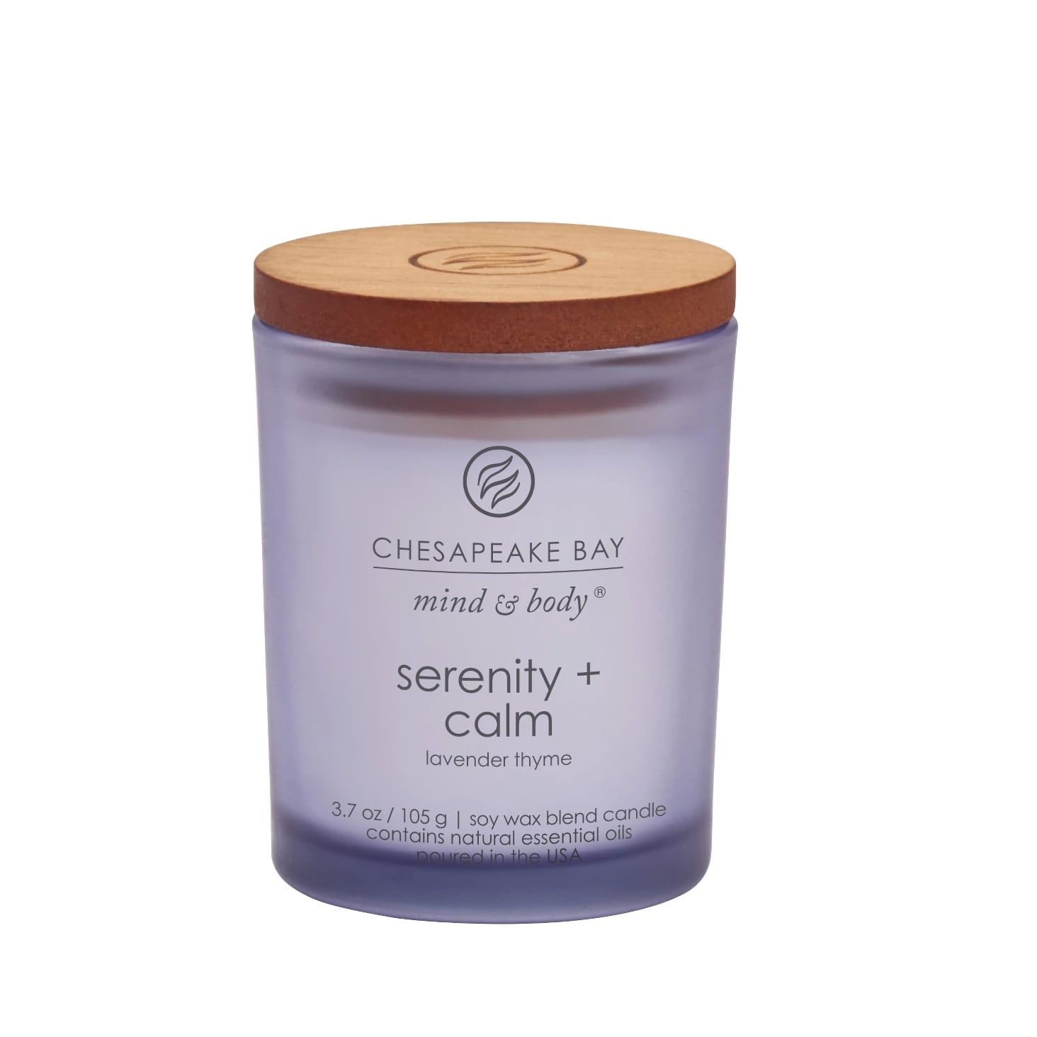 Chesapeake Bay Layered Pillar Candle Jasmine Bouquet/Blue Skies/Deep