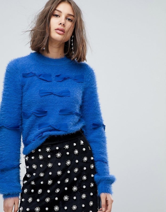 Lost Ink Sweater With 3d Bow Detail Holy Knit These 19 Sweaters