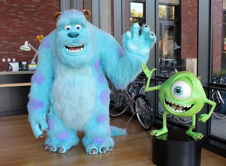 In the Brooklyn building, another set of Sulley and Mike Wazowski statues greet guests.