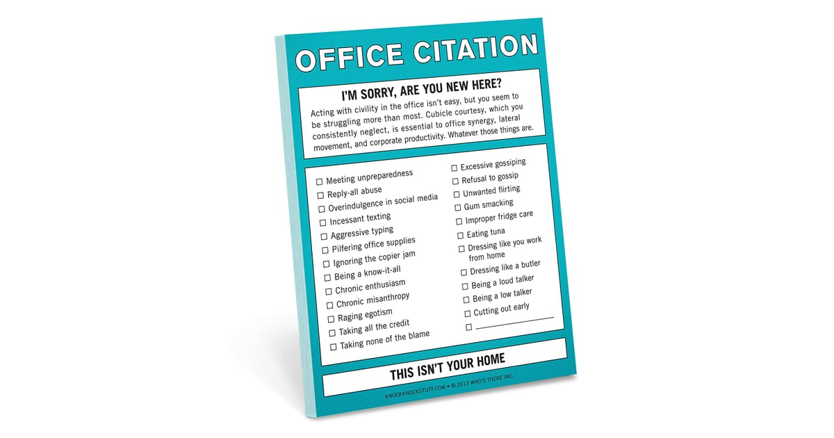 Knock Knock Office Citation Nifty Note Best Gag Gifts On Amazon knock-knock-office-citation-nifty-note-best-gag-gifts-on-amazon