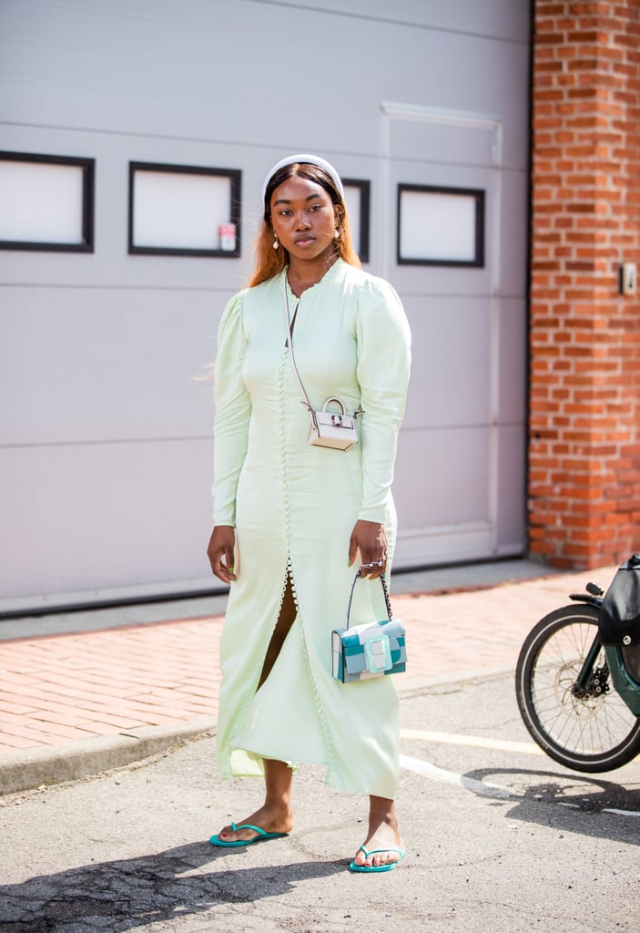 Street Style Trend: Puff-Sleeve Dress