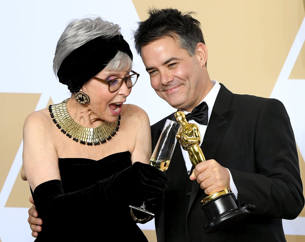 Pictured: Rita Moreno and Sebastián Lelio