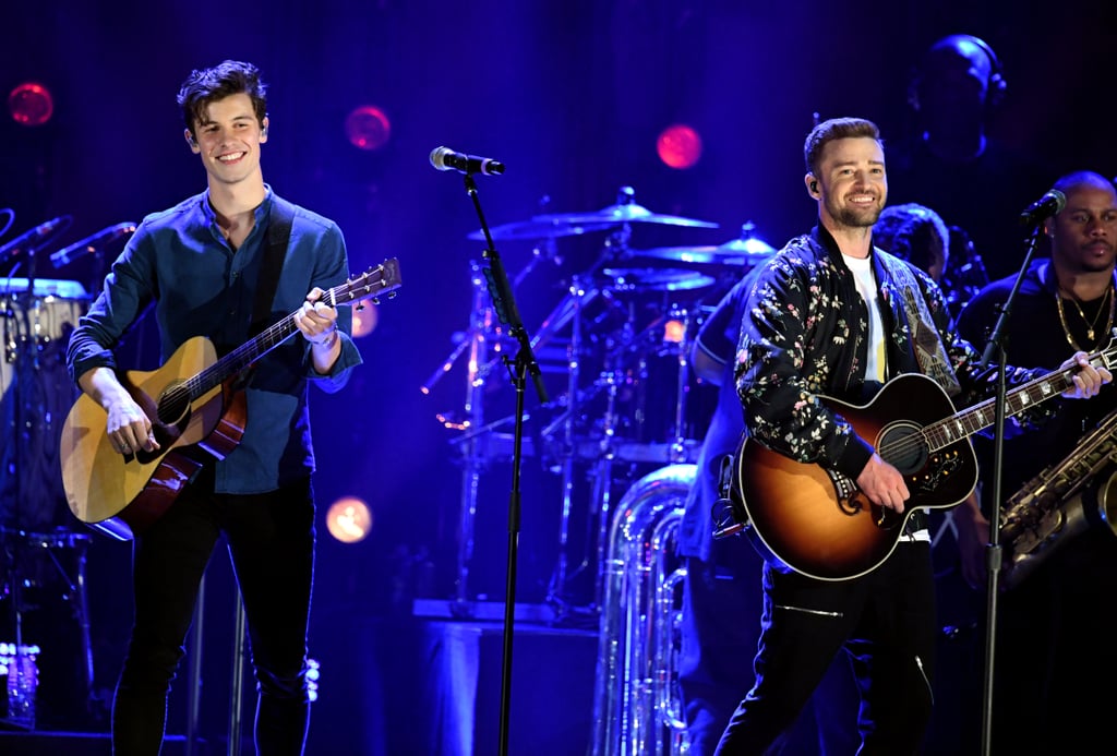 Justin Timberlake and Shawn Mendes iHeartRadio Performance