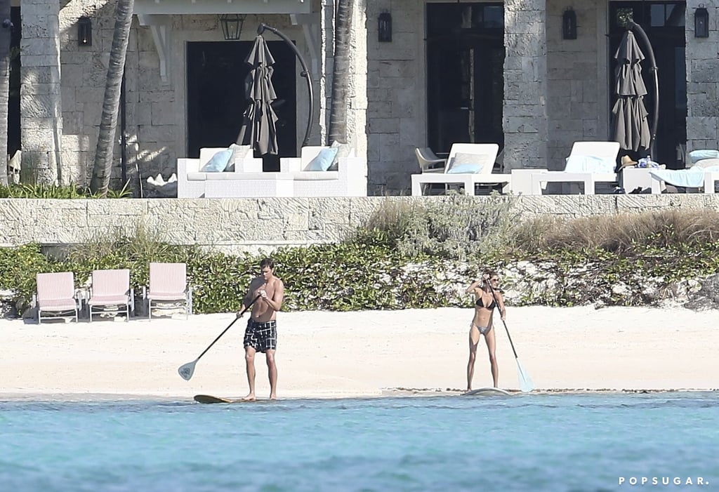 Gisele Bundchen and Tom Brady Go Paddle Boarding | Pictures