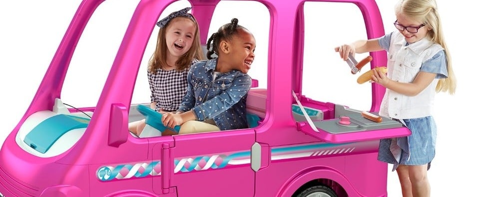 Fisher price cheap barbie camper recall