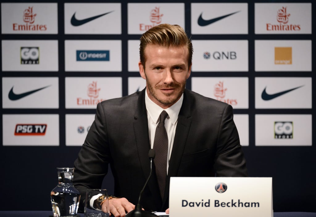 David Beckham Joins Paris St. Germain Soccer Team David Beckham Joins Paris St. Germain Soccer Team