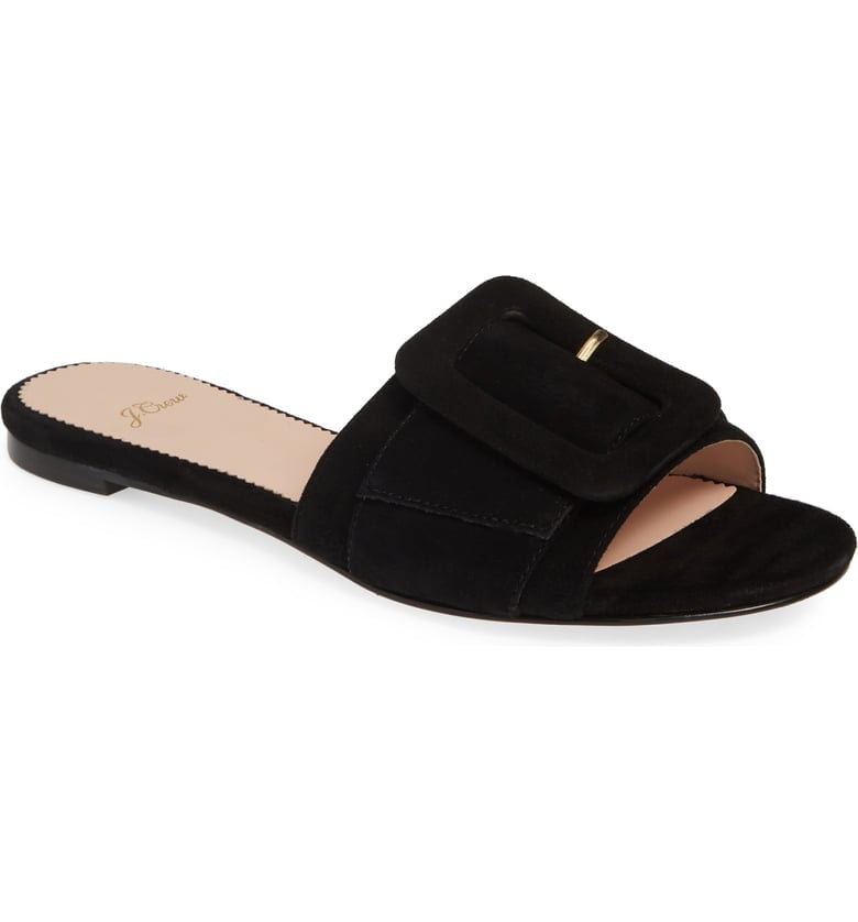 J.Crew Cora Buckle Slide Sandals