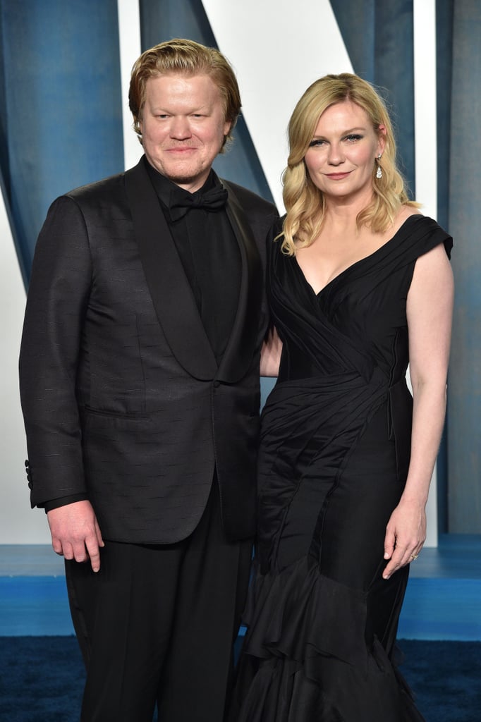 Kirsten Dunst and Jesse Plemons at the 2022 Vanity Fair Oscars Party