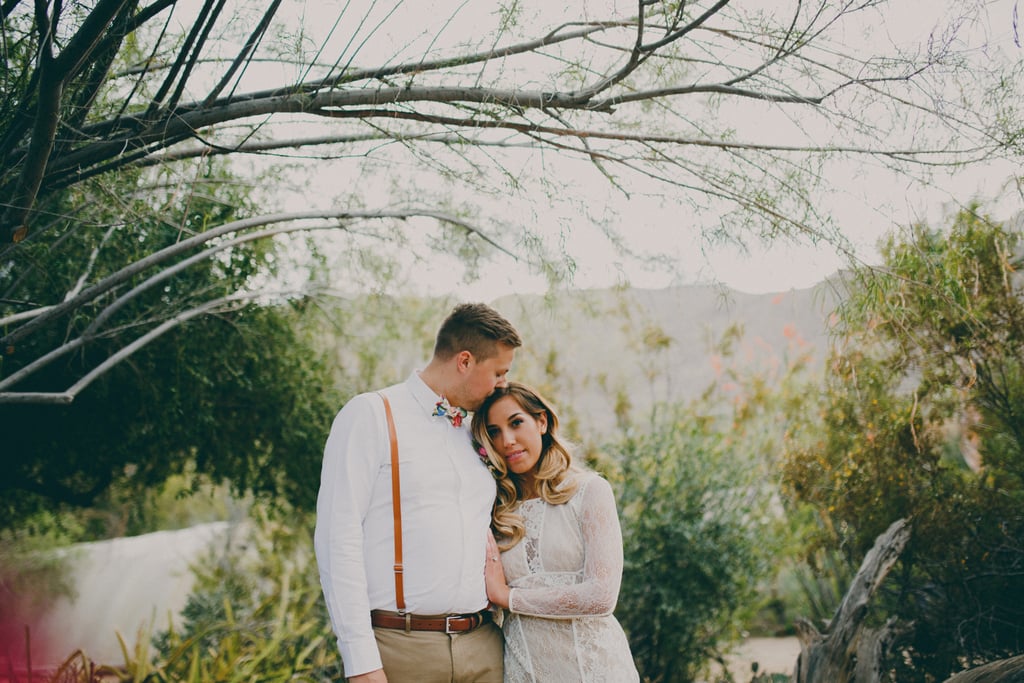 Trendy Palm Springs Wedding