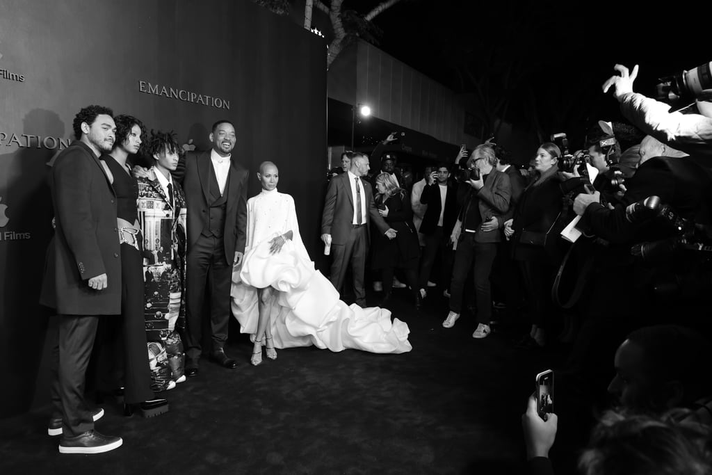 Will Smith and His Family at Emancipation Premiere │Photos