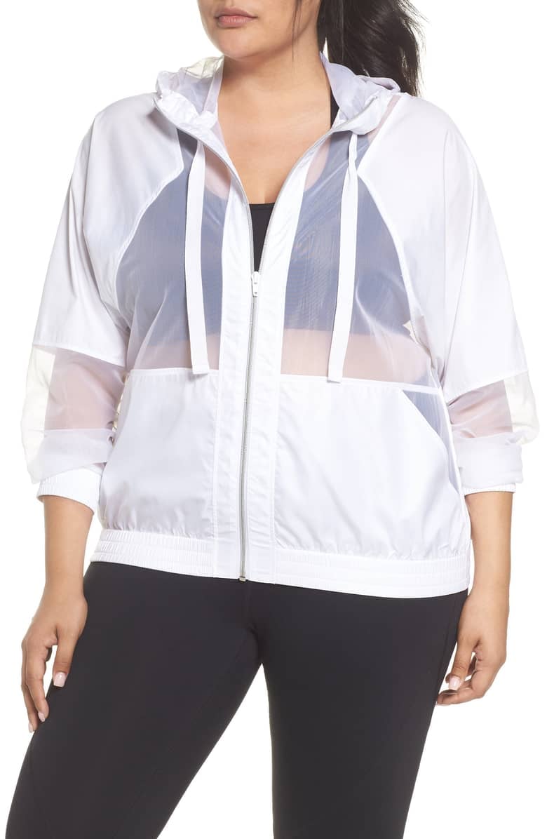 Zella sheer mix sales jacket