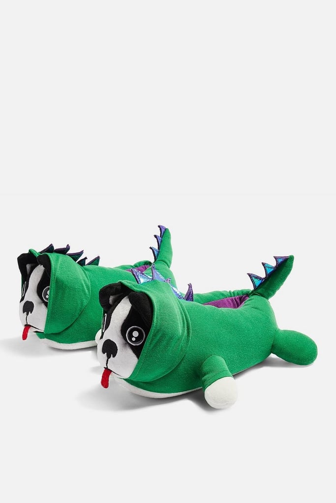 Dino Dog Slippers