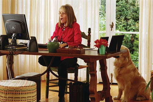 Because I Said So
Diane Keaton plays Daphne Wilder, an overbearing mother who is terrified her daughter will never have a healthy relationship. Daphne realizes she might just be looking for some love and checks things out online. 
Lesson Learned: It's never too late to find love.