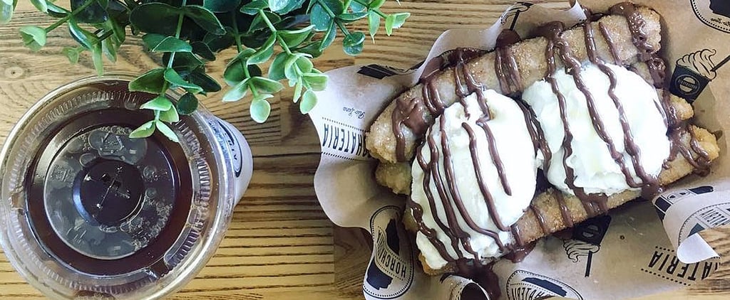 Horchateria Rio Luna Churro Sundae