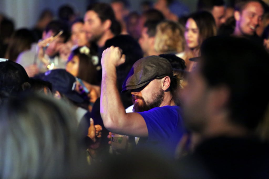 Leonardo DiCaprio Dancing at Coachella 2015