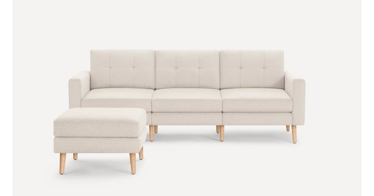 Burrow Block Nomad Sofa With Ottoman The Best Sofas From Burrow POPSUGAR Home Photo 7