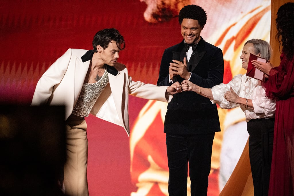 Harry Styles Dances With 78-Year-Old Fan at Grammys | Video