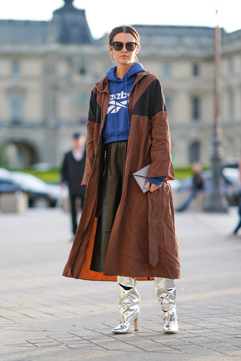 Wear Your Gym Sweatshirt With Going Out Boots