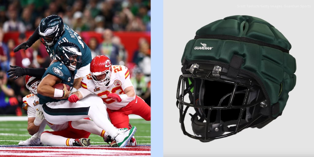 Why Weren't There More Guardian Caps at the Super Bowl?