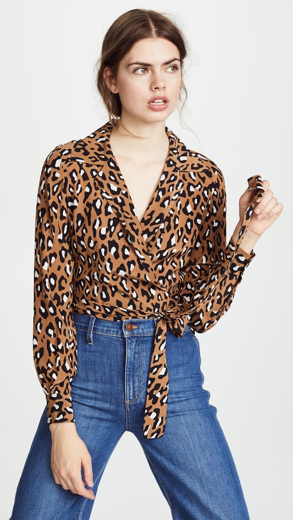 Diane von Furstenberg Wrap Blouse