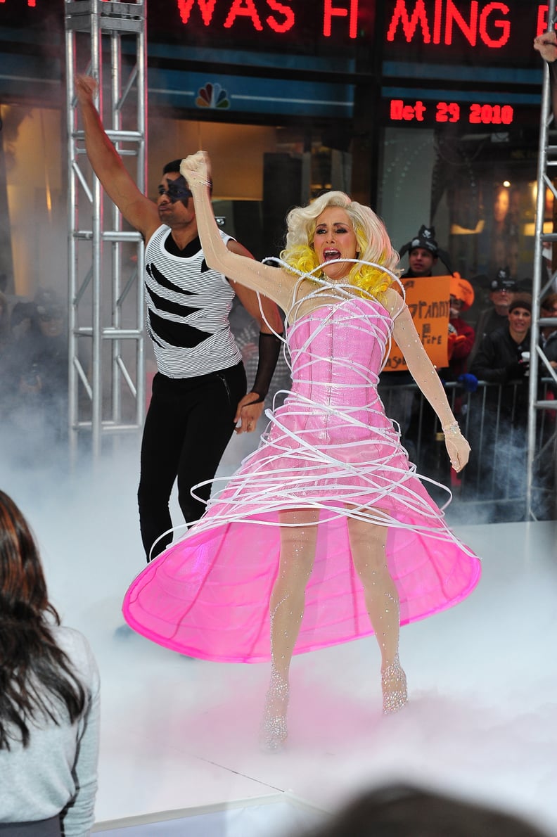 Meredith Vieira as Lady Gaga in 2010