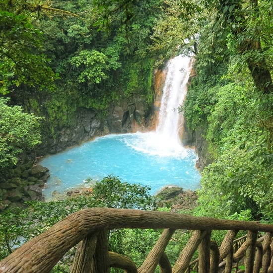 Photo of the Rio Celeste Waterfall