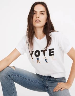 Madewell Vote Graphic Tomboy Tee