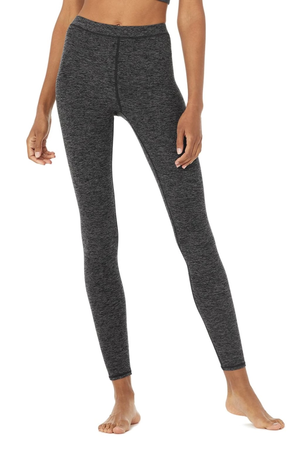 Shop Alo Yoga High-Waist Alosoft Flow Legging, Ariana Grande's Alo Yoga  Outfit Is Equal Parts Flattering, Supportive, and Stylish