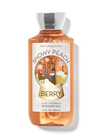 Bath & Body Works Snowy Peach Berry Shower Gel