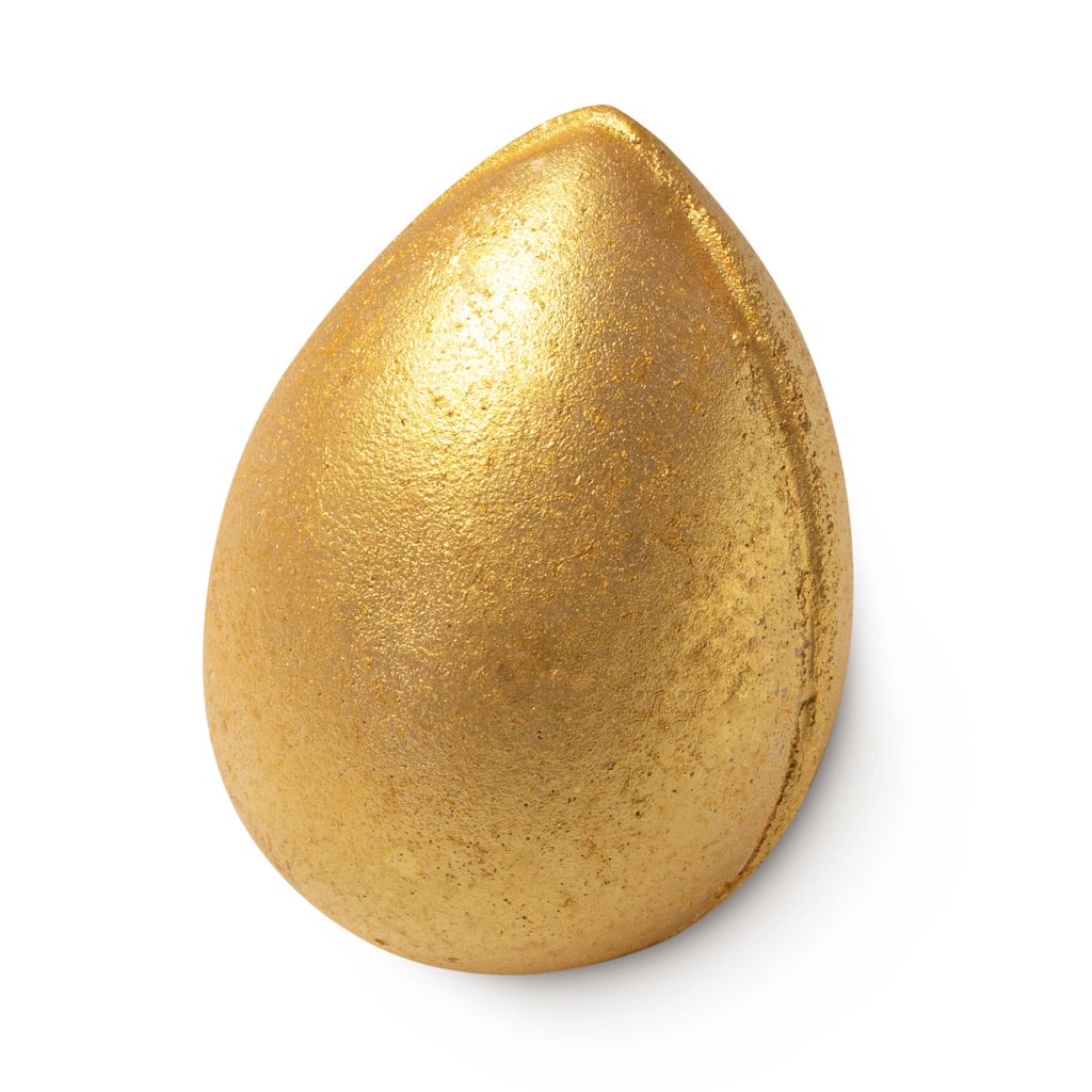 Lush Cosmetics The Golden Egg Bath Bomb Melt