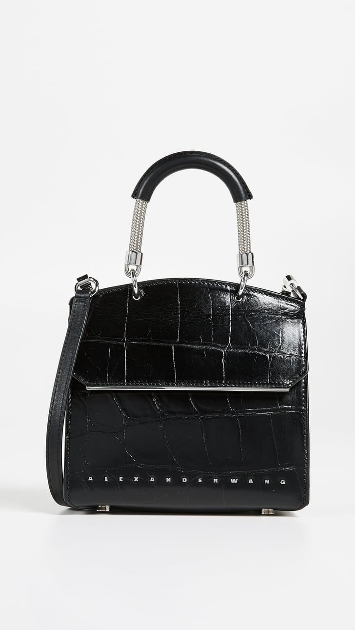Alexander wang dime hotsell mini flap satchel