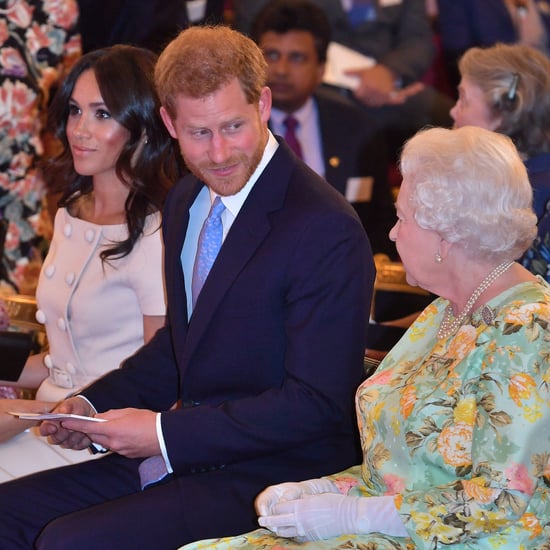 Video of Prince Harry Talking About Bumping into the Queen