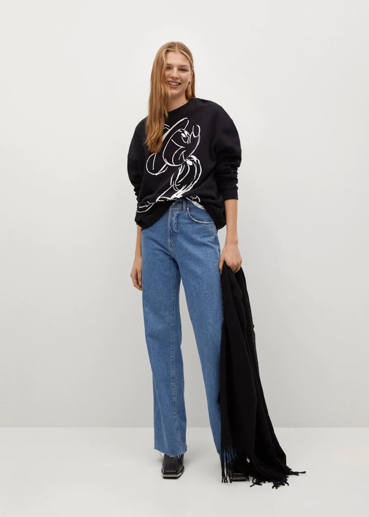 Mango Mickey Mouse Cotton Sweatshirt 32 Stylish Fashion Pieces