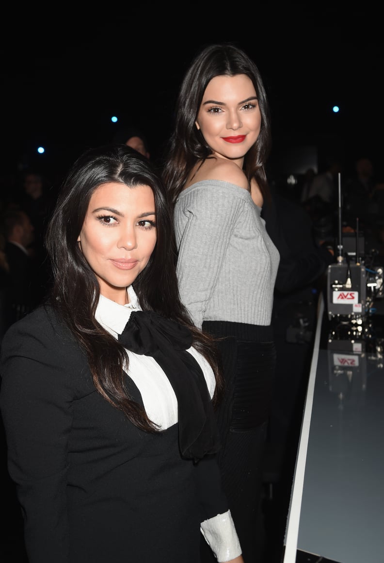 Kourtney Kardashian and Kendall Jenner