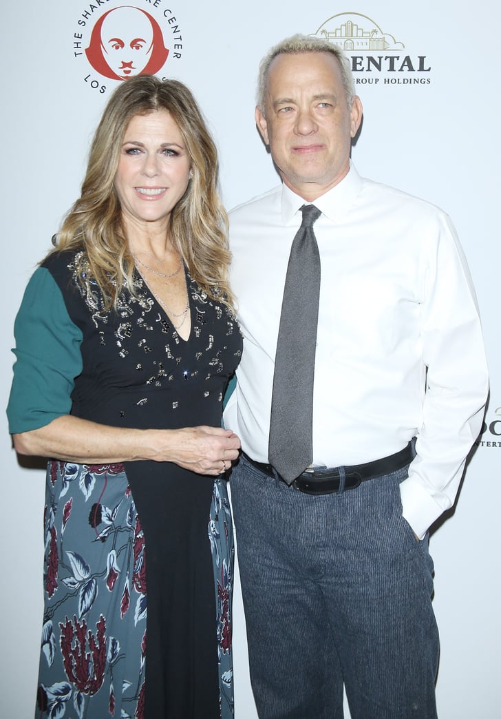 Tom Hanks and Rita Wilson at Shakespeare Benefit Dec. 2015 | POPSUGAR