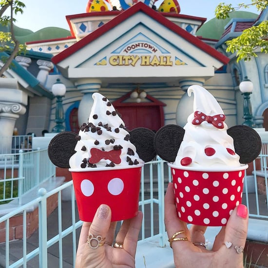 Disneyland Mickey and Minnie Soft Serve Ice Cream 2018