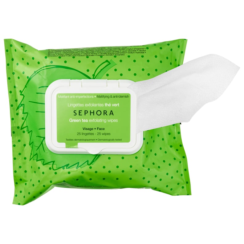 Green Tea Exfoliating Wipes