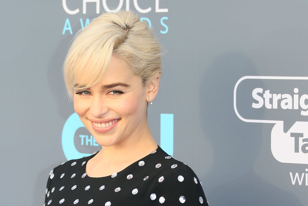 Emilia Clarke at the 2018 Critics' Choice Awards