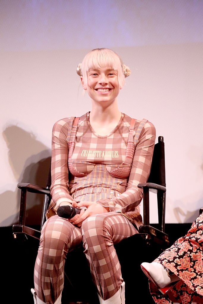 Hunter Schafer’s Space Buns, May 2019