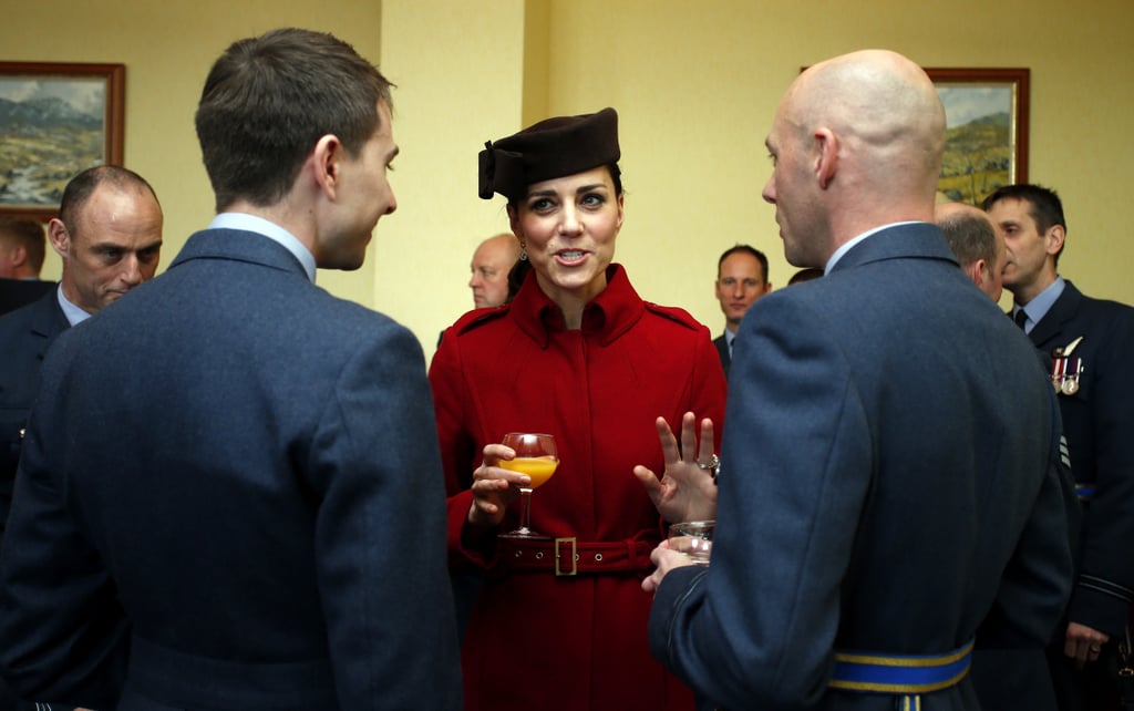 Kate Middleton and Prince William at RAF Event February 2016