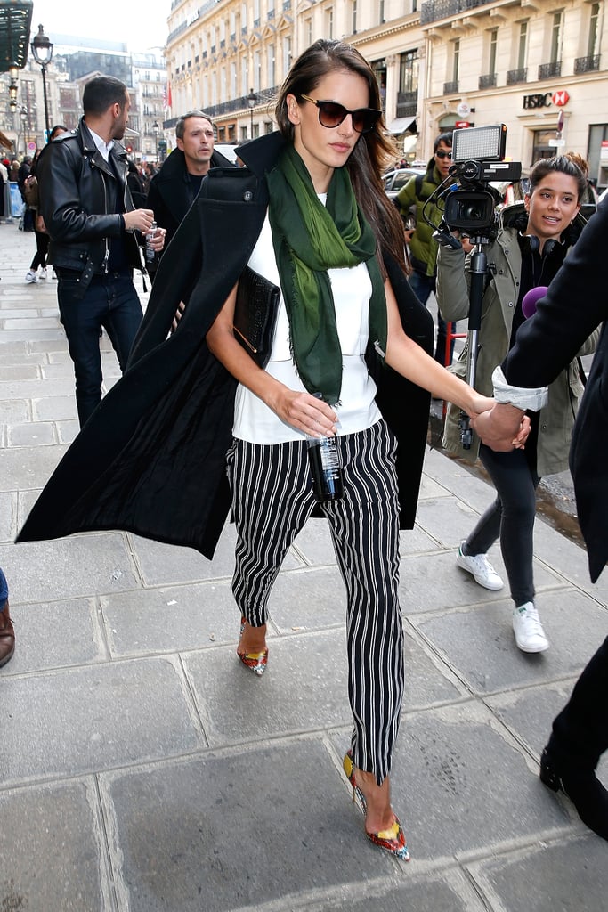 Model Street Style at Paris Fashion Week Fall 2015 | POPSUGAR Fashion