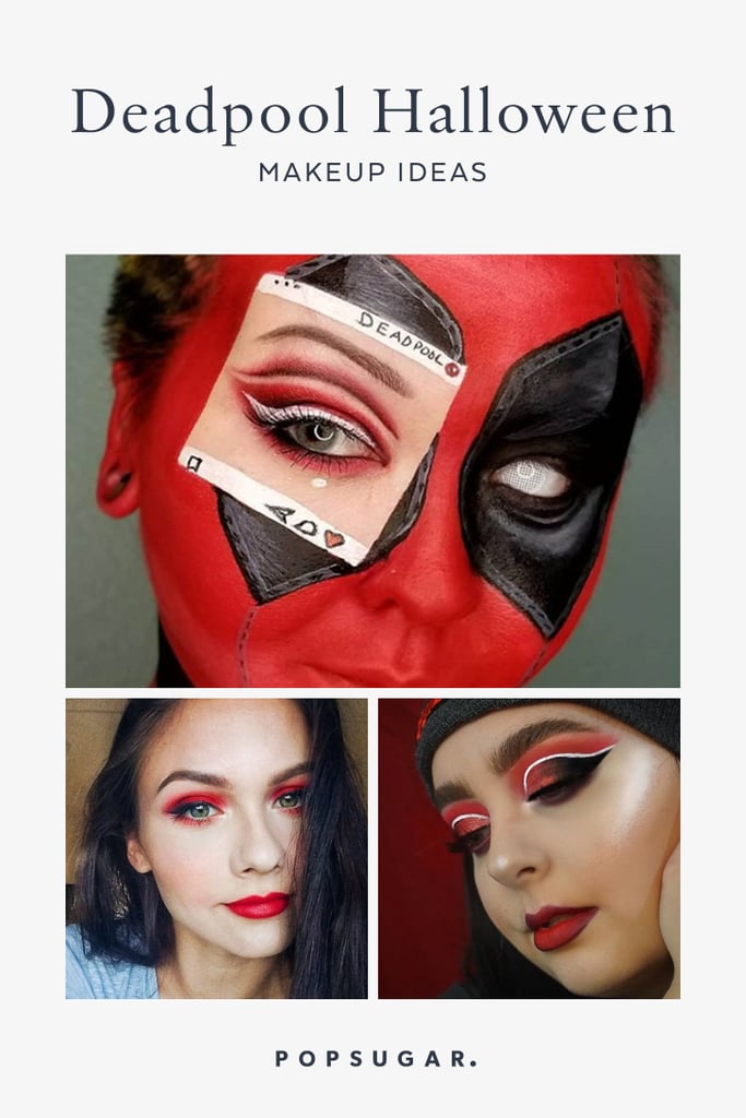 Deadpool Halloween Makeup