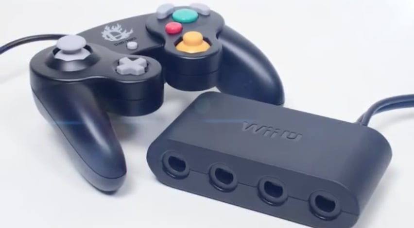 "Nintendo's official Wii U Gamecube controller adapter!"
Source: Reddit user GamerBlue53 via Imgur
