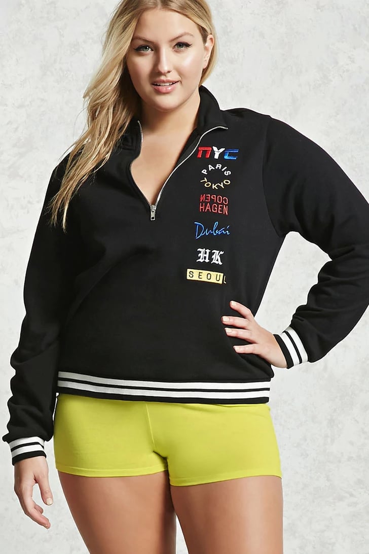 Forever 21 Biker Shorts PlusSize Workout Shorts POPSUGAR Fitness