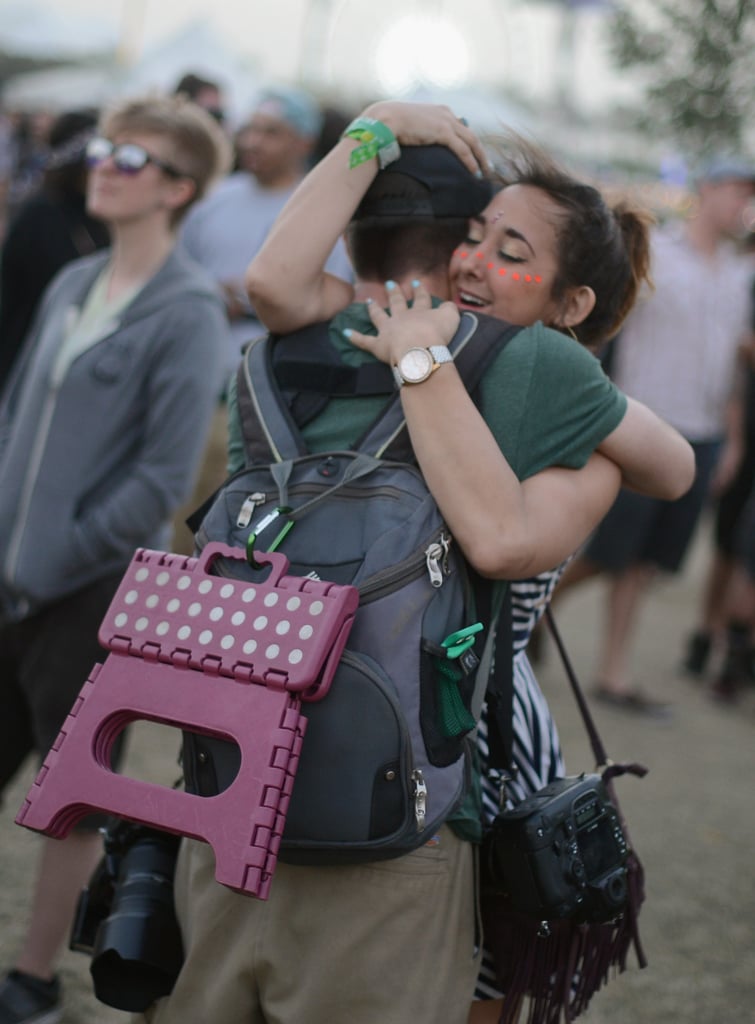 A Couple Hugged At Coachella Cute Couples At Summer Music Festivals Popsugar Love And Sex 6235