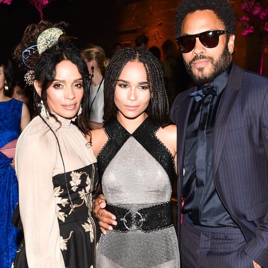Pictures of Zoë Kravitz, Lenny Kravitz, and Lisa Bonet