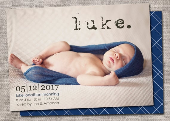 Typewriter Card