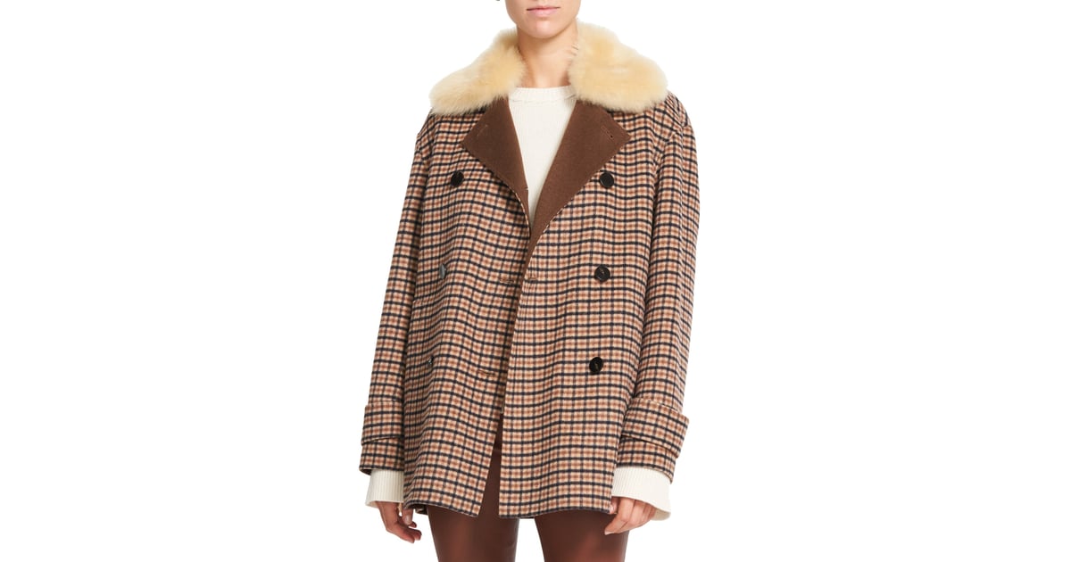 Theory hot sale check coat